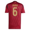 Maillot de Supporter Belgique Onana 6 Domicile Euro 2024 Pour Homme